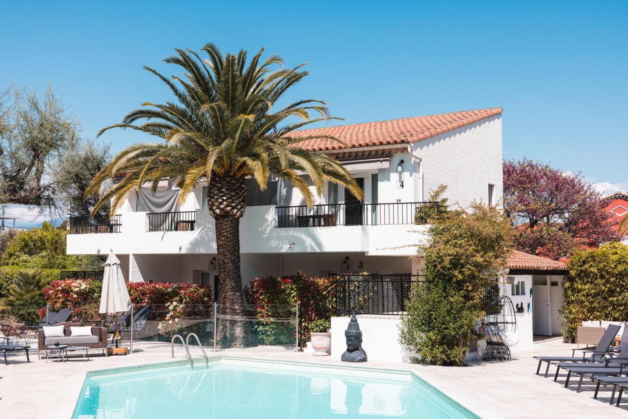 Hotel La Villa Cap D'Antibes Juan-les-Pins Bagian luar foto