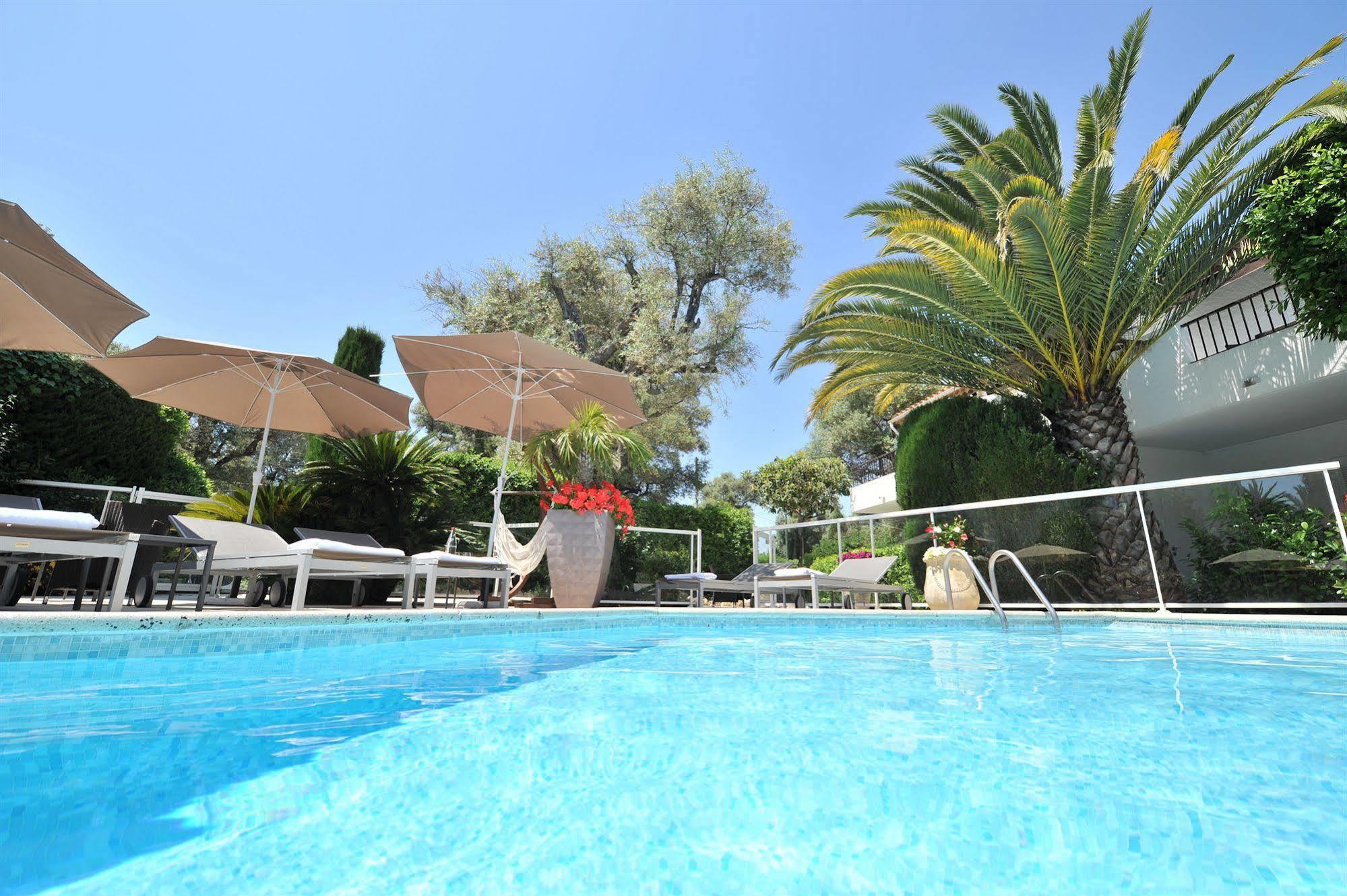 Hotel La Villa Cap D'Antibes Juan-les-Pins Bagian luar foto